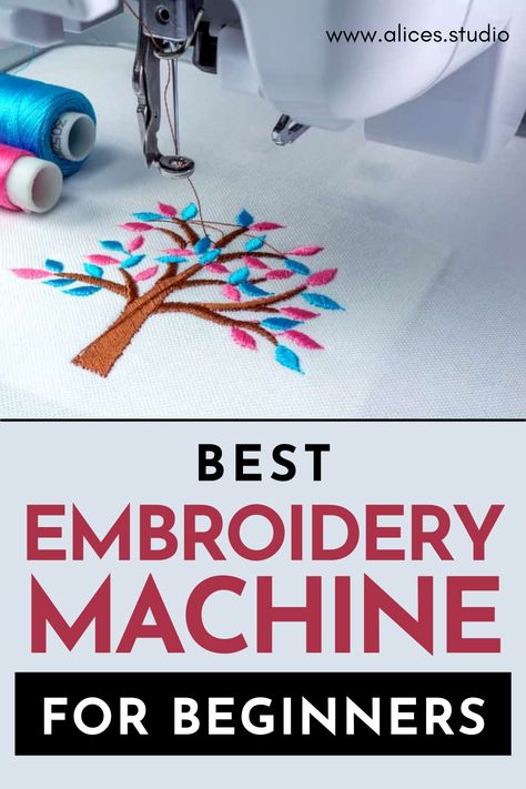 Best Embroidery Machine for Beginners Sewing Machine Embroidery For Beginners, Embroidery Machines For Beginners, Embroidery Machine For Beginners, Machine Embroidery Ideas For Beginners, Used Embroidery Machines, Diy Embroidery Machine, Embroidery Machine Reviews, Embroidery Machines For Sale, Machine Embroidery Tutorials