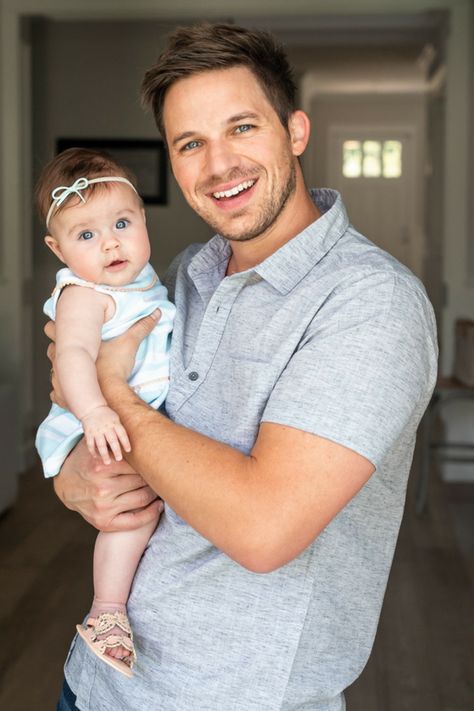 Father Baby Pictures, Father Pic, Men With Babies, Matt Lanter Timeless, Father Pictures, Baby And Father, Father’s Day, Letter Of Appreciation, Dad With Baby