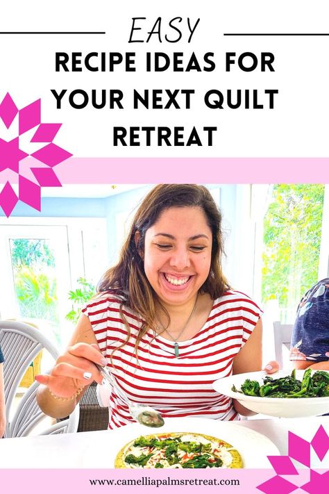 Sewing Retreats, Quilt Retreat, Womens Retreat, Retreat Center, Sewing Bee, Quilt Guild, Easy Recipes, Easy Dinner, Great Recipes