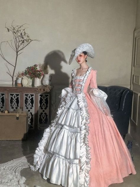 ☁️Mrs Pompadour Elegant Vintage
Gown One-piece

♥️$132.99 Size XS,S,M,L,XL,XXL,Custom

🌈Pink/Blue/Green

More wedding dress lolita in soufflesong.com

#lolitadress #lolita #lolitagirl #lolitafashion #lolitacoord
#lolitaaccsesories #EGLlolita #ootdshare #gothicdress
#Sweet #sweetlolita #jfashion #accessory
#weddingdress Victorian Ball Gowns Princesses, Vintage Ball Gowns Victorian, 1600s Dresses, Ball Gowns Victorian, Victorian Dress Gown, Vintage Ball Gown, Ball Gowns Vintage, Veil Color, Victorian Ball Gowns