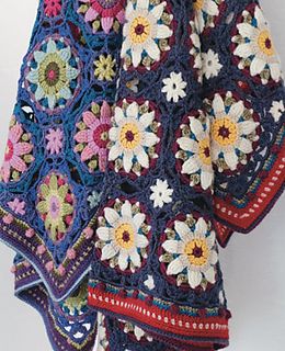 Mysore, Crochet Afghans, Janie Crow, Jane Crowfoot, Crochet Blanket Designs, Summer Palace, Winter Blankets, Crochet Motifs, Blanket Designs