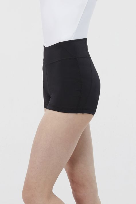 ARIELLE - A booty shorts that fit at the natural waistline. Perfect for any dance style. #wearmoi #ballet #active wear Ballet Pants, Dance Sport, Maternity Activewear, Dance Wear Leotard, Girls Dancewear, Leotard Dress, Dance Belt, Dance Style, How To Stretch Shoes