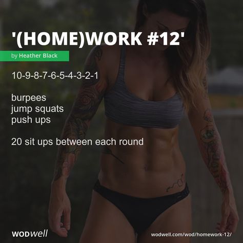 Wods Crossfit, Crossfit Workouts Wod, Crossfit Workouts At Home, Amrap Workout, Crossfit At Home, Background Story, Wod Workout, Conditioning Workouts, Wod Crossfit