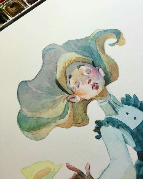 #art #traditional #character #people Character Design Traditional Art, Traditional Illustration Art, Cartoon Art Watercolor, Watercolor Art Characters, Watercolor Cartoon Art, Watercolor Character Design, Watercolor Paintings People, Watercolor Art People, Watercolor Character Illustration