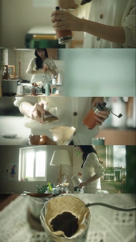 Cinematic Kitchen Scene, Kitchen Photography Aesthetic, Kdrama Cinematography Aesthetic, Film Aesthetic Cinematography, Cooking Cinematography, Kitchen Cinematography, Coffee Cinematography, Cinematic Kitchen, Cinematic Restaurant