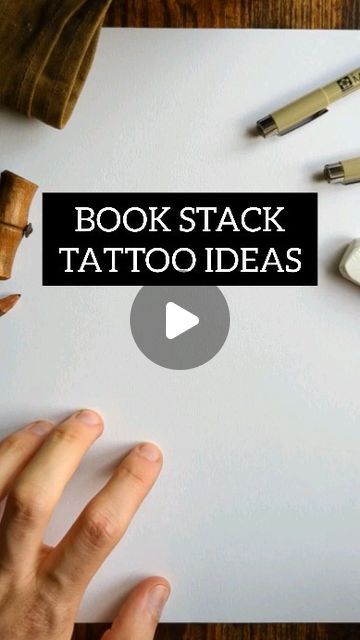 Josh Duke ~ Illustrator on Instagram: "Book Stack Tattoo Ideas" Stacked Books Tattoo, Book Stack Tattoo, Stack Of Books Tattoo, Stack Tattoo, Books Tattoo, Stacked Books, Pink Skies, Zach Bryan, Book Stack