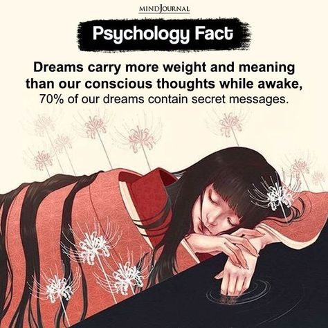 Dreams Facts, Dream Psychology, Facts About Dreams, Physcology Facts, Nasihat Yang Baik, Psychology Notes, Psychological Facts Interesting, Motivation Psychology, Yoga Information