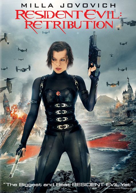 ✯ Resident Evil: Retribution ✯ Resident Evil Retribution, Resident Evil Alice, Resident Evil Movie, Boris Kodjoe, Sienna Guillory, Resident Evil 5, Umbrella Corporation, 2012 Movie, Bon Film