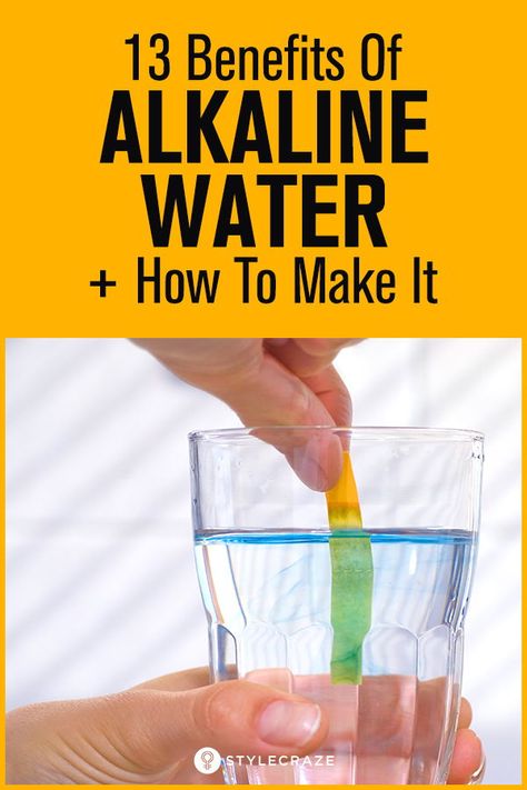 Alkaline Water Recipe, Benefits Of Alkaline Water, Make Alkaline Water, Best Alkaline Water, Alkaline Diet Plan, Drinking Alkaline Water, Alkaline Water Benefits, Alkaline Diet Recipes, Water Benefits