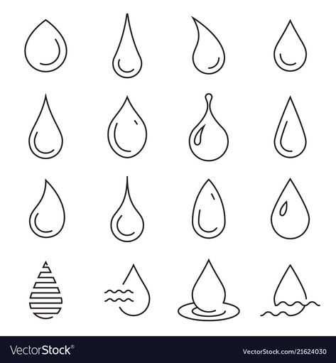 Water Drop Tattoo Small, Droplet Tattoo, Tear Drop Tattoo, Water Droplet Drawing, Water Drop Tattoo, Water Drop Drawing, Water Drop Vector, Water Drop Logo, Water Tattoo