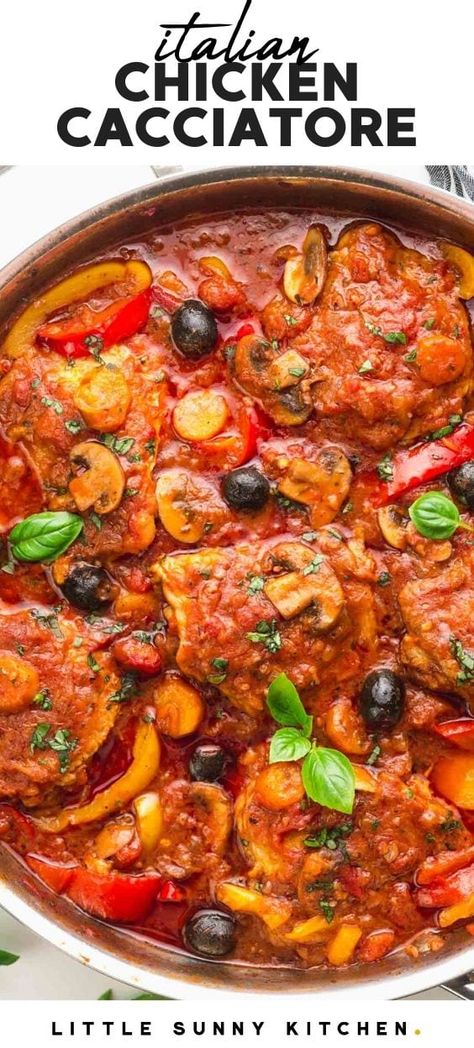 Chicken Cacciatore Oven Recipe, Chicken Cacciatore With Chicken Breast, Chicken Catatorri, Baked Chicken Cacciatore Oven, Chicken Cacciatore Instant Pot, Chicken Catachorie, Chicken Cacciatore Recipe Crockpot, Chicken Cacciatore Recipe Authentic, Chicken Cachetori Recipe