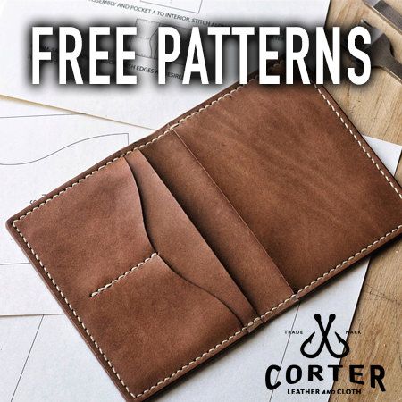 Leather Patterns Free Printable, Leather Craft Patterns Free Printable Templates, Beginner Leather Projects, Leather Workshop Ideas, Free Leather Patterns, Diy Leather Wallet Pattern, Leather Purse Diy, Leather Card Wallet Pattern, Leather Templates