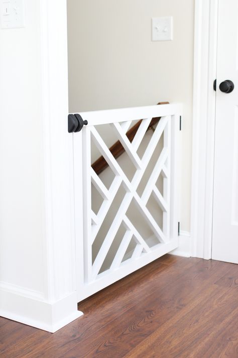 taking child safety to a whole new level with custom baby gates | Photography and Design: Melissa Baran Custom Baby Gates, Baby Gate For Stairs, Kids Gate, Stair Gate, Baby Gates, Baby Gate, One Room Challenge, Room Challenge, Decorating Small Spaces