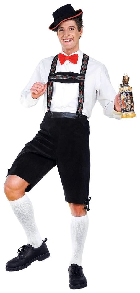 Forum Novelties Mens Hansel Costume Multi Standard * Continuously the item at the photo link. (This is an affiliate link). #halloweencostumesformen Best Mens Costumes, Lederhosen Costume, Shorts With Suspenders, German Costume, Comic Costume, Oktoberfest Costume, Fairy Tale Costumes, Hansel Y Gretel, Oktoberfest Outfit