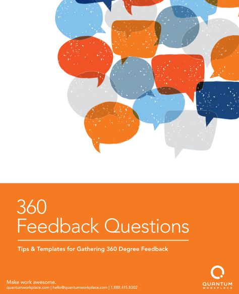 Your employees want candid, valuable performance feedback from the people they work with every day. That’s why we’ve provided an ebook with a bank of 360 feedback questions to ask for more meaningful and more accurate employee feedback. 360 Feedback, 360 Degree Feedback, Performance Feedback, Feedback Questions, Employee Feedback, Essential Questions, Sales Training, Grad School, Questions To Ask