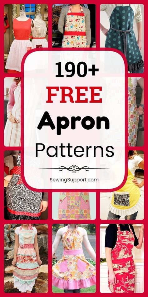 Patchwork, Couture, Ruffle Aprons, Waist Aprons, Free Apron Pattern, Apron Pattern Free, Apron Patterns, Ruffle Apron, Diy Apron