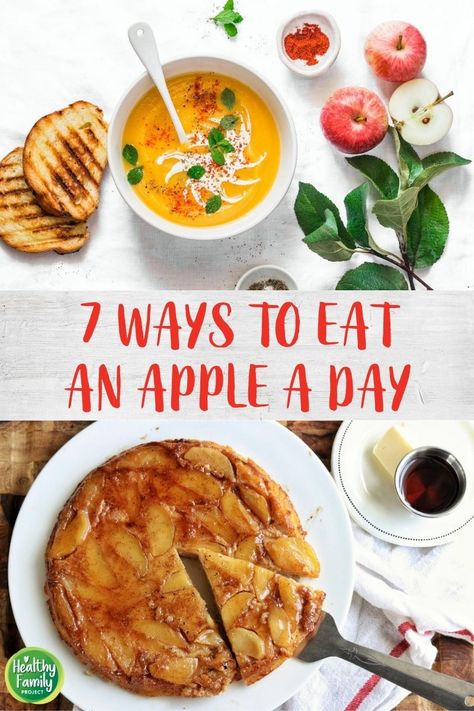 Ways To Eat Apples, Apple Recipes For Kids, Cozy Fall Recipes, Super Green Smoothie, Apple Dishes, Family Tips, Fall Recipes Healthy, An Apple A Day, Fall Recipe