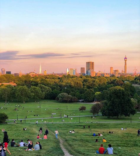 Hill Sunset, Sunset London, Primrose Hill London, Secret London, Hampstead London, London Vibes, London Dreams, Primrose Hill, London Instagram