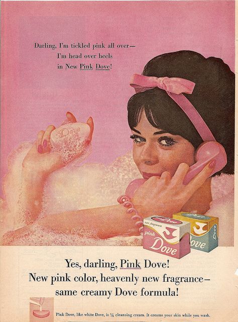 1960s pink dove soap ad by CapricornOneVintage, via Flickr Soap Advertisement, Dove Soap, Foto Langka, Old Advertisements, Vintage Cosmetics, Retro Advertising, Retro Ads, Vintage Makeup, Photo Vintage