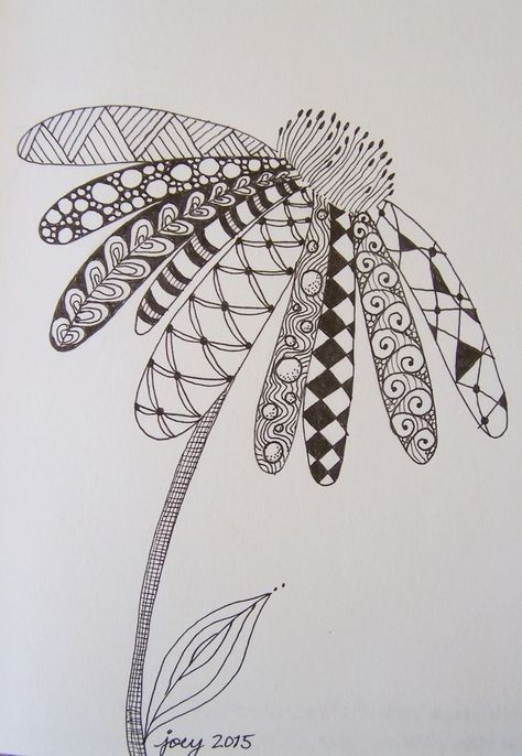 Fun Patterns To Draw, Unique Doodle Art, Unique Art Ideas, Sharpie Artwork, Simple Zentangle, Zantangle Art, Easy Zentangle Patterns, Zentangle Kunst, Easy Zentangle