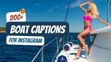 Looking for the perfect boat captions for Instagram? Unleash a wave of engagement with our hand-picked selection of witty puns, funny quotes, and ... Boat Captions, Witty Puns, Puns Funny, Boat Yacht, Captions For Instagram, Instagram Captions, Hand Picked, Puns, Hawaii