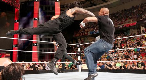 WWE Roman Reigns Superman Punch on Triple H Tumblr, Punch Pose, Roman Reigns Superman Punch, Superman Punch, Wyatt Family, The Wyatt Family, Wrestlemania 29, Wwe Seth Rollins, Roman Reings