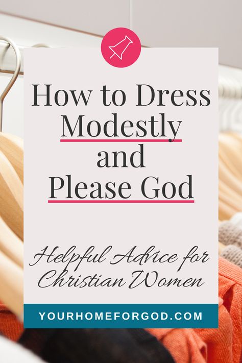 The Bible gives us, Christian women, guidance on how to dress modestly. Is there a way to dress modestly in a way that is pleasing to the Lord and still be fashionable? Read this post as we examine Scripture that addresses these issues. How To Dress Modestly Christian, How To Dress Modestly, Christian Fashion Modesty, Biblical Modesty, Modesty Christian, Christian Dress, Modesty Quotes, Biblical Advice, Dressing Modestly