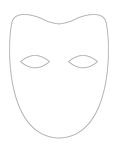 Full Face Mask Template Printable Full Face Mask Template, Masks Ideas Art, Blank Mask Template, Mask Printable Free For Kids, Masquerade Mask Template Free Printable, Free Mask Pattern Printable, How To Make Mask With Paper, Mask Template Printable Free, Full Face Mask Design Ideas