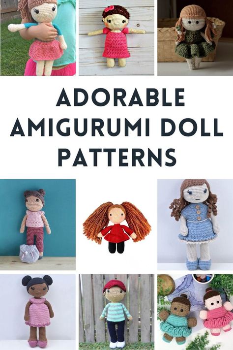 Amigurumi Doll Patterns Amigurumi Patterns, Basic Doll Crochet Pattern Free, Free Crochet Doll Patterns English, Crochet Teddy Bears, Valentine's Crochet, Crochet Doll Tutorial, Crochet Dolls Free Patterns, Valentines Crochet, Crochet Teddy Bear