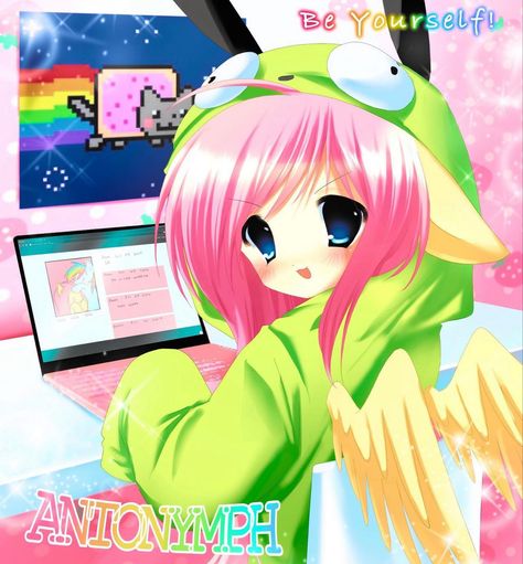 Hair, Anime, Jelly, Hair Coloring, Fluttershy