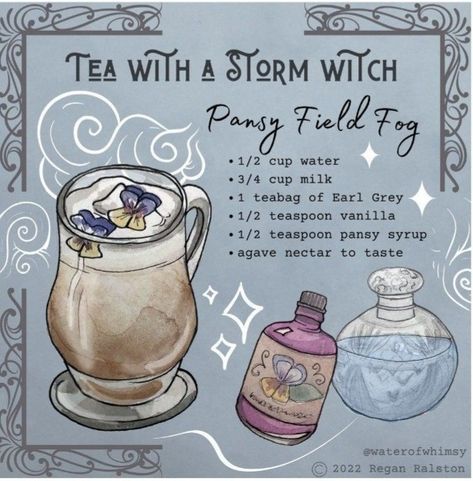 Witchy Food, Storm Witch, Witch Tea, Kitchen Witch Recipes, Magia Das Ervas, 귀여운 음식 그림, Spell Books, Witch Tarot, Wiccan Magic