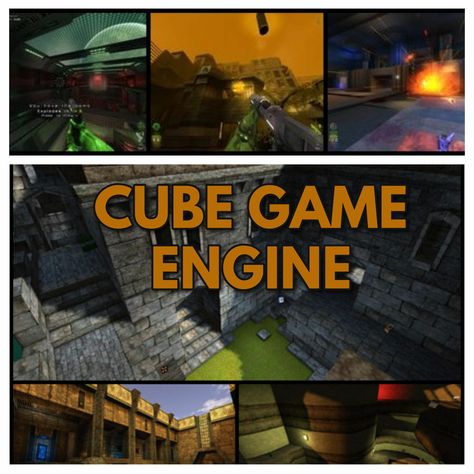 The Cube is an open-source landscape-style engine created using OpenGL and C++ that acts as an indoor FPS game engine which allows for in-game editing of geometry in a full 3D mode, which means that you may fly around the map and point or drag objects to pick or alter them while playing simultaneously with others in multiplayer. Cube Games, 3d Pixel, Capture The Flag, Fps Games, Feature Article, Texture Mapping, Game Engine, Multiplayer Games, Different Games