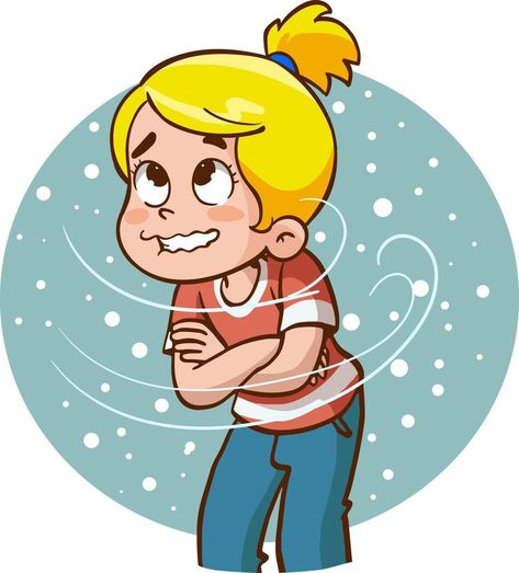 Shivering boy feeling cold, freezing temperature, cold weather. Cold Cartoon, Cold Clipart, Cold Gif, Weather Weather, Weather Games, Weather Temperature, I Am Cold, Cold Face, Freezing Weather