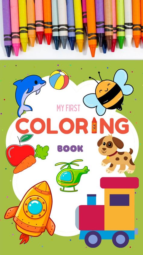 Creative Book Cover Designs, Childrens Book Cover, New Year Coloring Pages, Creative Book Covers, Family Coloring Pages, Witch Coloring Pages, Book Cover Page, Coloring Activities, Monster Coloring Pages