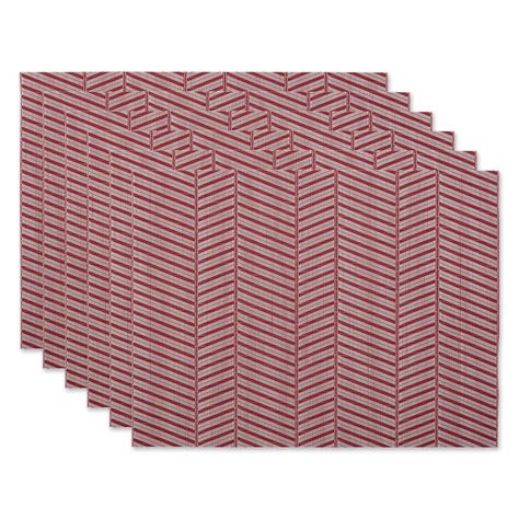 "Get the DII® Textured Twill Weave Placemats, 6ct. at Michaels. com. Entertain guests and serve a big meal with all the fixings on our placemats year after year. Can be dressed up or down to create the perfect look for each place setting and your table. These rectangular placemats measure 13\" x 17.25\" each. Entertain guests and serve a big meal with all the fixings on our placemats year after year. Can be dressed up or down to create the perfect look for each place setting and your table. DII is a well known and trusted brand offering delightful home and kitchen products including throws, dishtowels, doormats, blankets, and more. Details: Available in multiple colors 13\" x 17.25\" 6 placemats Wipe clean with a damp cloth 70% PVC 30% polyester | DII® Textured Twill Weave Placemats, 6ct.