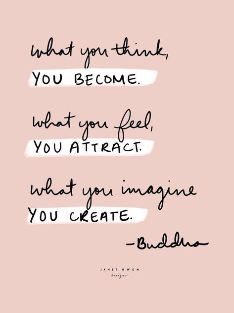 What you think, you become...What you feel, you attract...What you imagine, you create..../Lord Buddha.....#inspiration&motivation Citation Force, Quotes Inspirational Deep, Brave Quotes, Inspirerende Ord, Bedroom Quotes, Buddha Quotes Inspirational, Motivation Positive, Phone Wallpaper Quotes, Motiverende Quotes