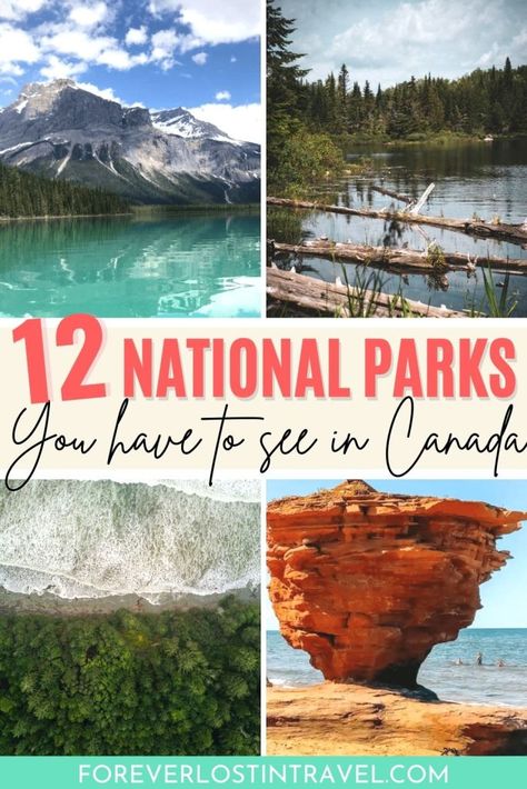 Best Time To Visit Canada, Canadian National Parks, Canada Bucket List, Canada Vacation, North America Travel Destinations, Canada National Parks, Canada Travel Guide, Beautiful Canada, Eastern Canada