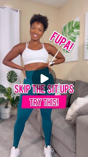 Easy Way To Do Situps, Tone Your Tummy, Low Impact Stomach Exercises, Low Stomach Fat Workout, Fupa Exercises Beginners, Fuba Exercises, Low Belly Workout, Low Belly Fat Workout, Fupa Work Outs