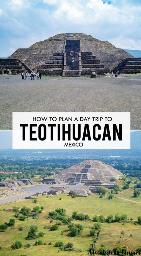 Mexico Destinations, Pyramids Mexico, Teotihuacan Pyramid, Plan A Day, Mexico Itinerary, Mexico City Travel, Magic Places, Mexico Travel Guides, Mexico Travel Destinations