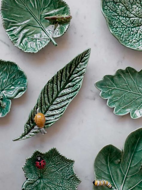 Earthenware – Heirloom Art Co. Art Coquillage, Slab Ceramics, Pottery Handbuilding, Leaf Bowls, Leaf Plates, Hand Built Pottery, Pottery Crafts, Ceramics Ideas Pottery, Clay Flowers