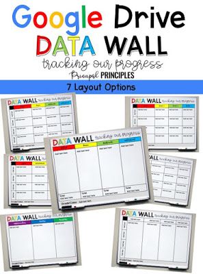 Organisation, School Data Walls, Student Data Folders, Data Driven Instruction, Focus Walls, Writing Rubrics, Data Folders, Student Data Tracking, Data Wall