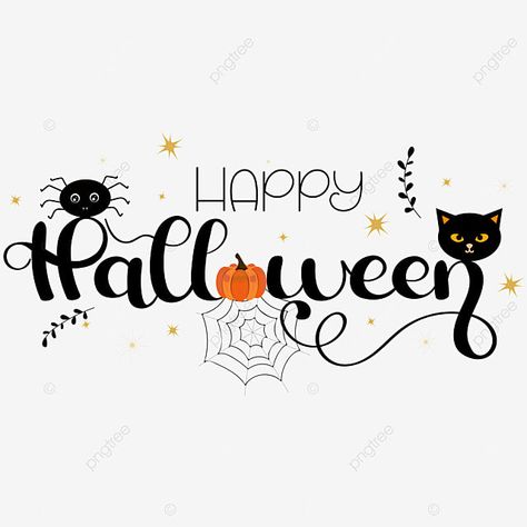 Happy Halloween Hand Lettering, Halloween Text Art, Frases Halloween, Happy Halloween Font, Happy Halloween Lettering, Happy Birthday Halloween, Halloween Lettering, Halloween Typography, Desenhos Halloween