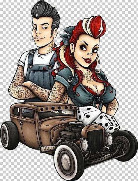 Rockabilly Artwork, Rockabilly Tattoos, Desenio Posters, Images Pop Art, Dibujos Pin Up, Arte Pin Up, Pin Up Girl Tattoo, Rockabilly Art, Pin Up Drawings