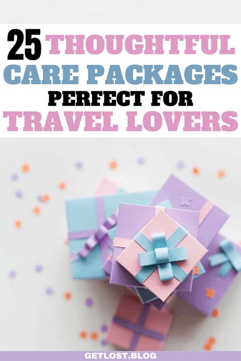 Are you looking for thoughtful care package ideas for the travel loving friend in your life? These thoughtful gifts will help them cheer up and them know you are thinking about them. Send them some long distance love in a box! Click the pin for ideas and inspiration! #carepackage #gift #giftbasket #selfcare #spreadhappiness #carepackageideas #giftguide #travelessentials #travelinspiration #travelmotivation #wanderlust Travel Care Package Airplane, Travel Care Package, Care Package Ideas, Best Travel Gifts, Travel Motivation, Distance Love, Package Ideas, Long Distance Love, Blogger Inspiration