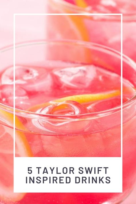 Taylor Themed Drinks, Taylor Swift Speak Now Party Ideas, Taylor Swift Party Cocktails, Taylor Swift Themed Mocktails, Taylor Swift Mixed Drink, Speak Now Taylor Swift Cocktail, Taylor Swift Themed Dinner Party, Taylor Swift Lover Themed Drinks, Taylor Swift Theme Drink