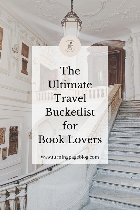 Ultimate Travel Bucket List for Book Lovers Travel Books, Turning Page, Writers Retreat, Literary Travel, Book Vacation, Best Places To Vacation, Travel Reading, Cool Books, I Want To Travel