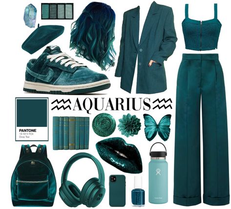 TEAL Outfit | ShopLook Dark Turquoise Outfit, Teal Monochromatic Outfit, Peacock Blue Outfit, Teal Aesthetic Outfit, Teal Shoes Outfit, Turquoise Outfit Aesthetic, Teal Outfit Aesthetic, Teal Skirt Outfit, Teal Outfit Ideas