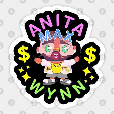 Drake Anita Max Wynn Meme - Musical - Sticker | TeePublic Anita Max Win Drake Wallpaper, Anita Max Wynn Wallpaper, Drake Anita Max Win, Anita Max Win Drake, Anita Max Wynn, Anita Max Win, Drake Stickers, Musical Stickers, Drake Meme