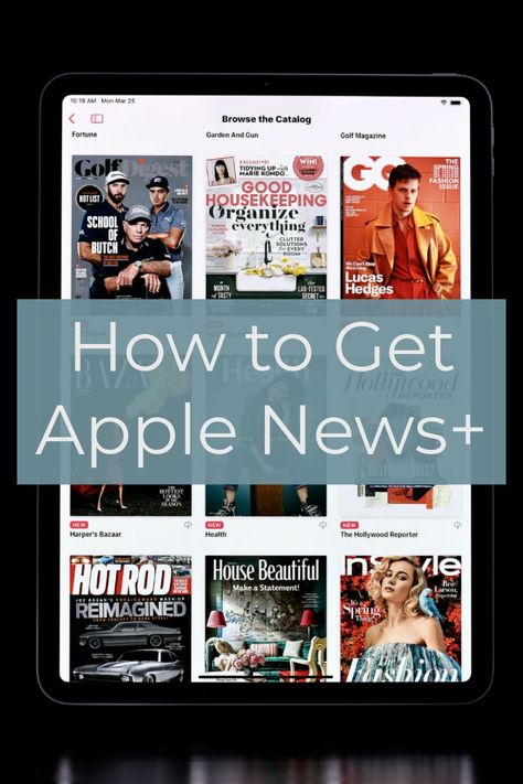 Apple's 'Netflix for magazines,' known as Apple News Plus, is available now as part of the Apple News app, and you can read for free for 30 days. Here's how to subscribe. #reading #ios #apple Ios Apple, Golf Magazine, Ipad Ios, Technology Tips, Tech Hacks, Game Streaming, Apple New, Software Update, Apple Products