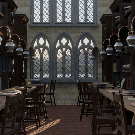 Library Hogwarts Aesthetic, Ravenclaw Library Aesthetic, Hogwarts Library Wallpaper, Hogwarts Legacy Library, Hogwart Library, Hogwarts School Aesthetic, Hogwarts Library Aesthetic, Hogwarts Bloxburg, Hogwarts Castle Interior